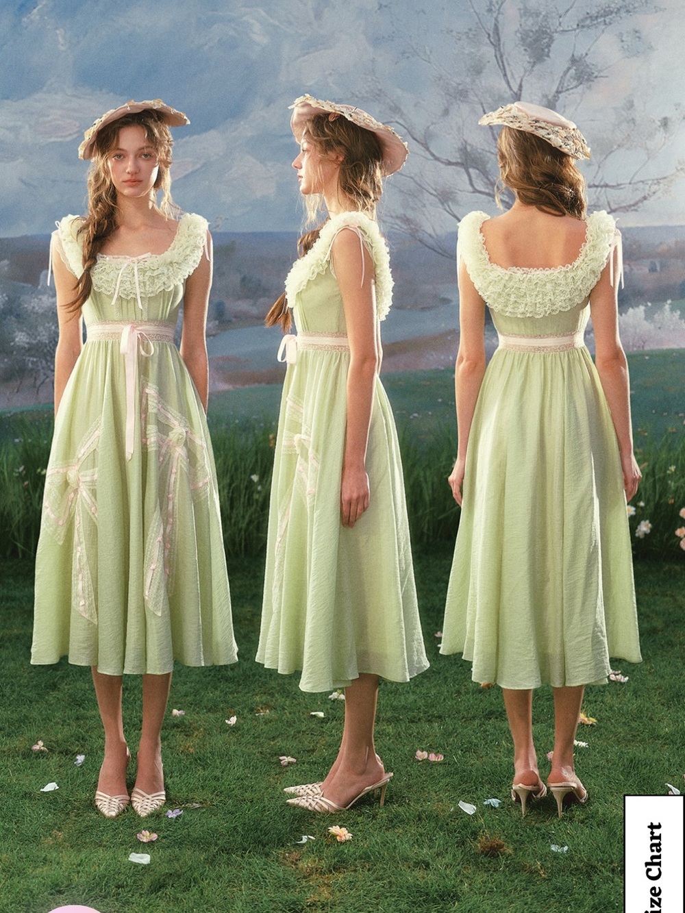 Lacemade Green Kite Dress 2.0